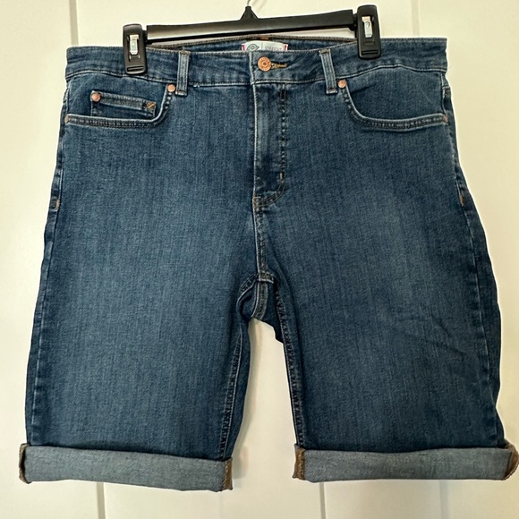 Dickies Women's Bermuda Denim Shorts - Picture 1 of 5